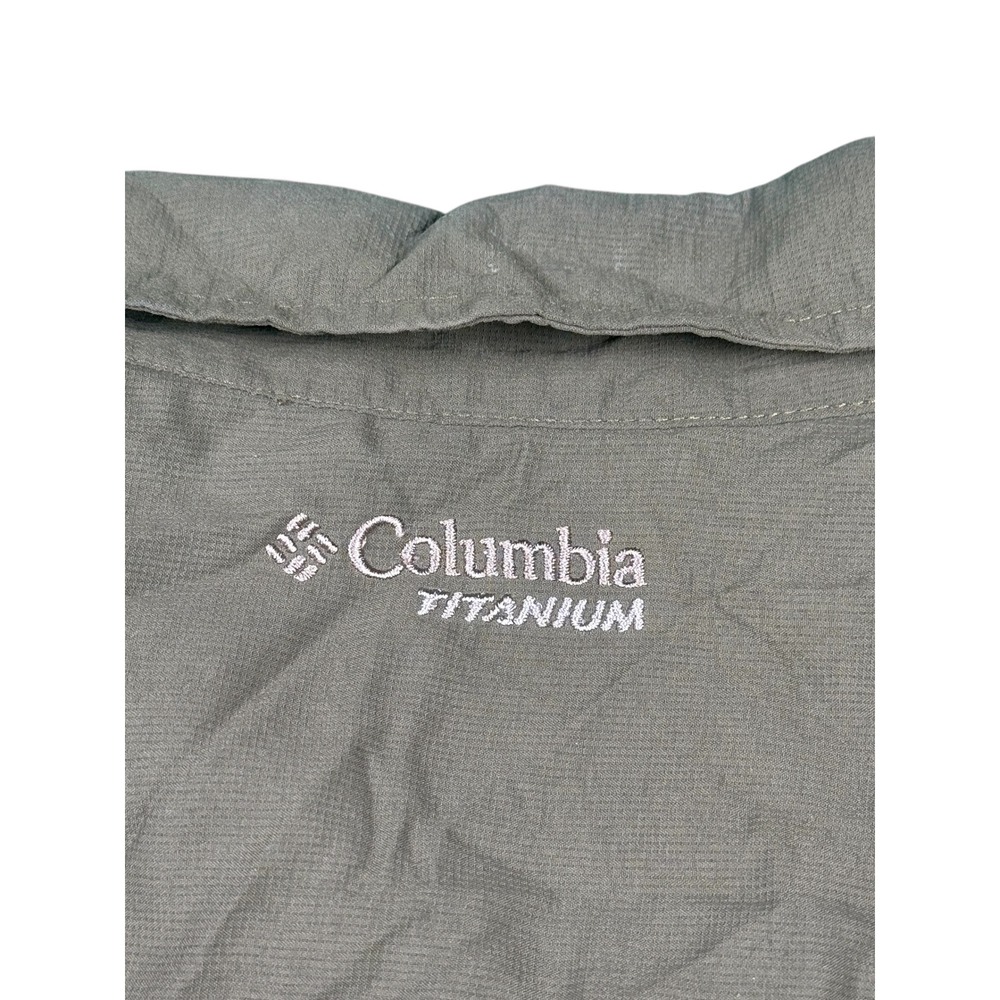 Columbia Omnishade Titanium Long Sleeve Button Up Shirt Men's Large Outdoors - Picture 6 of 8